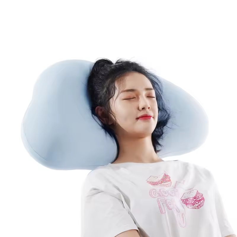 หมอนรองคอตามหลักสรีรศาสตร์ เมมโมรีโฟม หมอนรองคอรูปทรงเมฆ